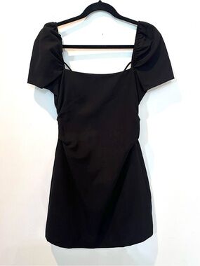 Zara Open Back Mini Dress